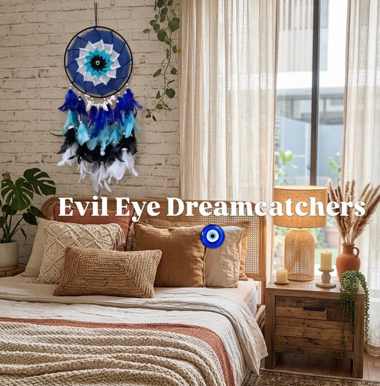 Medium Evil eye dreamcatcher