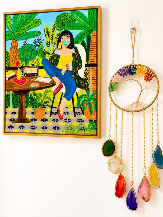 7 Chakra medium tree of life Dreamcatcher