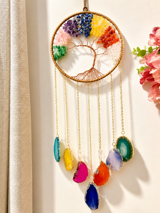 7 Chakra medium tree of life Dreamcatcher